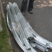 Abri double rond 7’10”