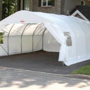 Abri double rond 7’10”